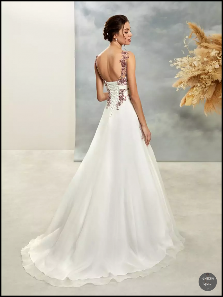 Vestido de novia Oreasposa L1042 Málaga Plus Size