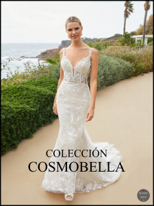 Colección vestidos de novia Cosmobella en Málaga 2023 exclusivos