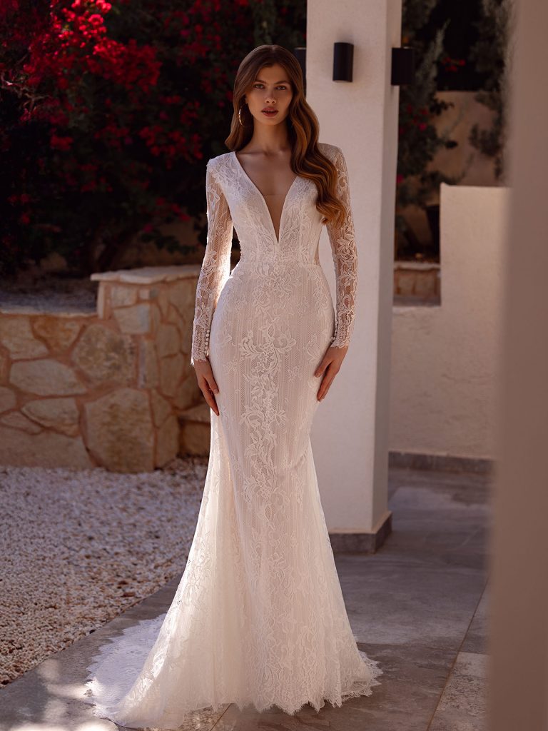 vestido novia nueva coleccion DR428 en remedios novias malaga