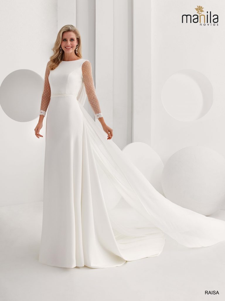vestido novia nueva coleccion manila en remedios novias malaga raisa